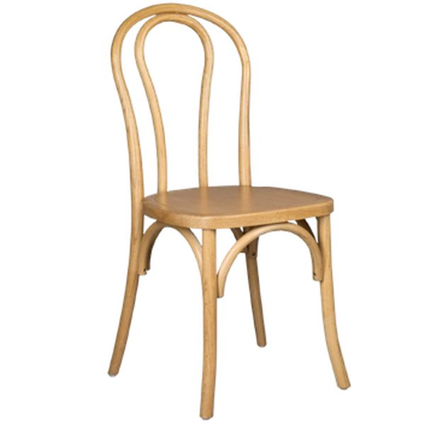 Bentwood Natural Chair — party rental in Miami