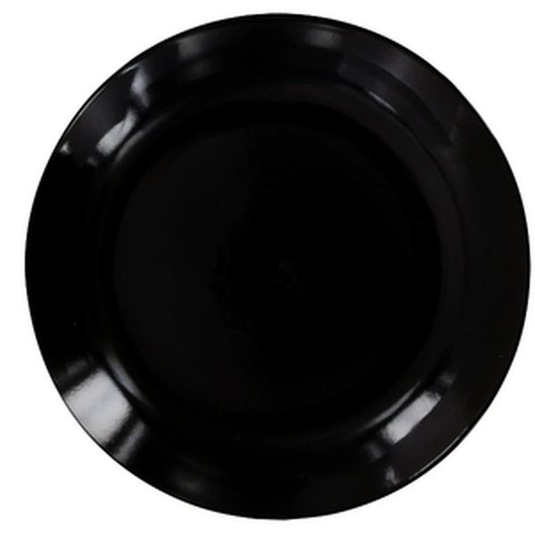 Black Stone Dinnerware — party rental in Miami