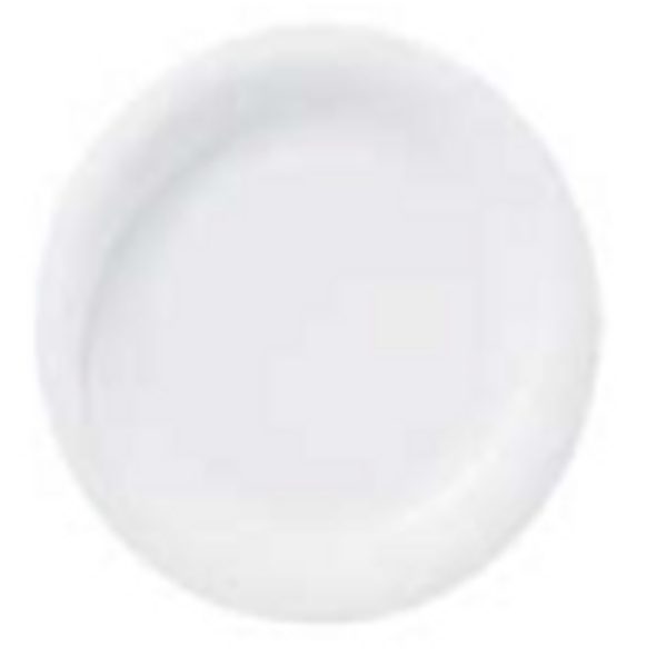 Premium White Dinnerware — party rental in Miami